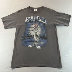 Vintage 2001 Six Flags Bugs Bunny T-Shirt | Men's Small | Looney Tunes Graphic T